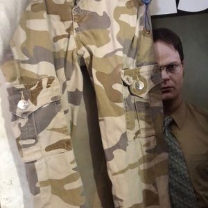 True Religion Cargo Camo Pants Skinny
